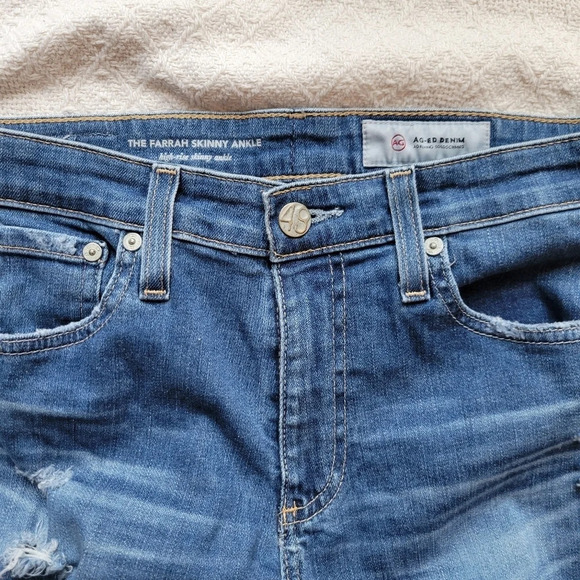 Farrah Skinny Ankle, AG-ED  High-rise skinny ankle denim jean - Picture 8 of 14